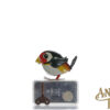Lehmann Tin Lithographed Windup No. 941 LuLu Pecking Bird Toy with Case & Key for Sale