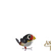 Lehmann Tin Lithographed Windup No. 941 LuLu Pecking Bird Toy with Case & Key for Sale - Image 4