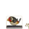 Lehmann Tin Lithographed Windup No. 941 LuLu Pecking Bird Toy with Case & Key for Sale - Image 2