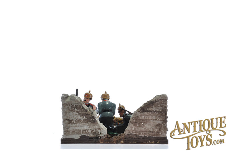 WWI Era Custom Toy Soldier Trench Diorama for Sale - Image 7