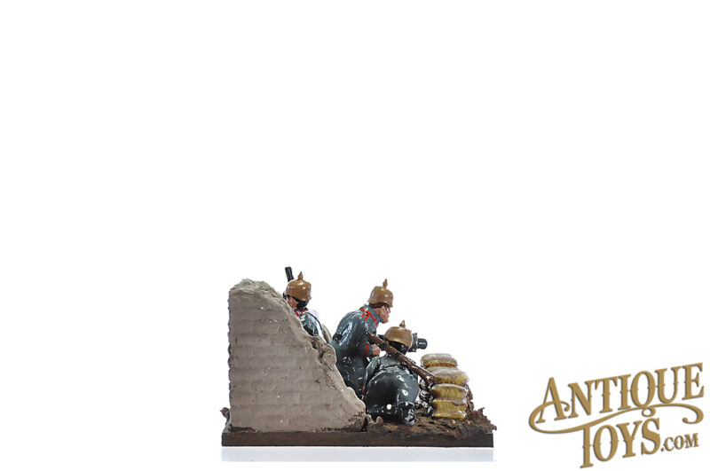 WWI Era Custom Toy Soldier Trench Diorama for Sale - Image 5