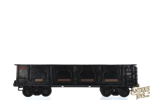 Buddy L ca. 1920s Outdoor Railroad #1008 Side Dumping Ballast Train Car for Sale