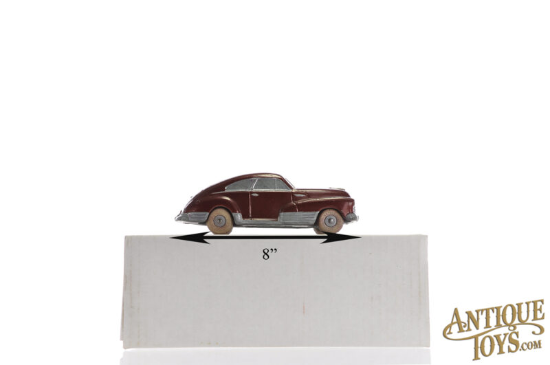 National Products Wheat's Nostalgia 1947 Chevy Fleetline 2 Dr. in Maroon Boxed Dealer Promo Car for Sale - Image 2