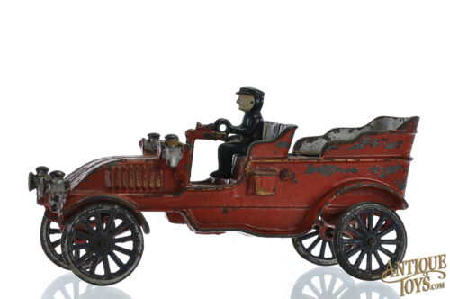 Jones & Bixler Cast Iron #504 Red Devil Open Touring Sedan for Sale