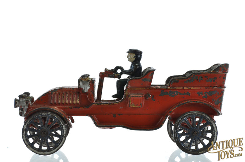 Jones & Bixler Cast Iron #504 Red Devil Open Touring Sedan for Sale - Image 2