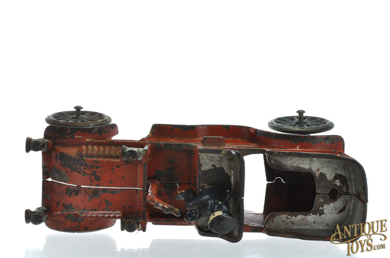 Jones & Bixler Cast Iron #504 Red Devil Open Touring Sedan for Sale - Image 4