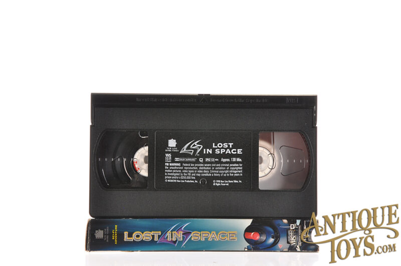 Trendmasters Lost in Space 3 Action Figures Boxed, Blockbuster VHS Tape, & Sweepstakes Advertising Promo Set for Sale - Image 4