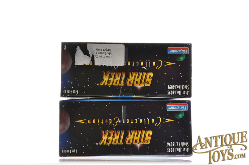 Playmates 1996 Star Trek Collector's Edition Mr. Spock &  Captain James T. Kirk Action Figures Boxed for Sale - Image 6
