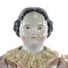 30" Rare Brown Eyed Early Pre-Civil War China Shoulder Head Doll for Sale - Image 2
