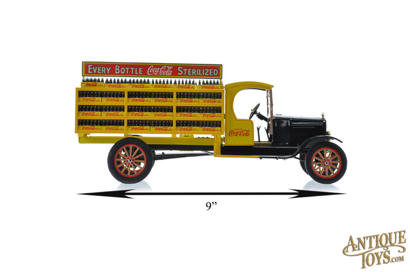 Danbury Mint Replica 1927 Ford Coca-Cola Delivery Truck 1:24 Scale Diecast Model for Sale - Image 8