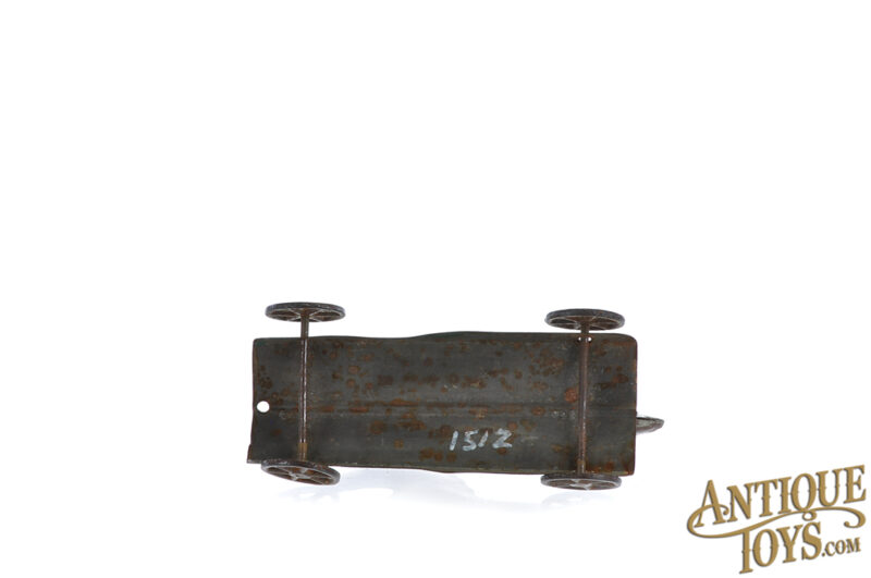 Early American Tin Horse on Platform for Sale - Image 6