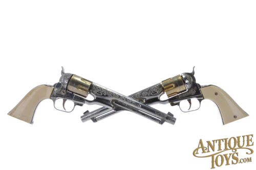 Hubley Set of 2 ca. 1950s Colt .45 Toy Cap Guns for Sale