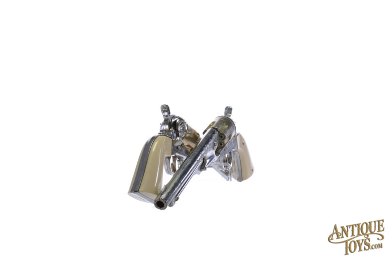 Hubley Set of 2 ca. 1950s Colt .45 Toy Cap Guns for Sale - Image 2