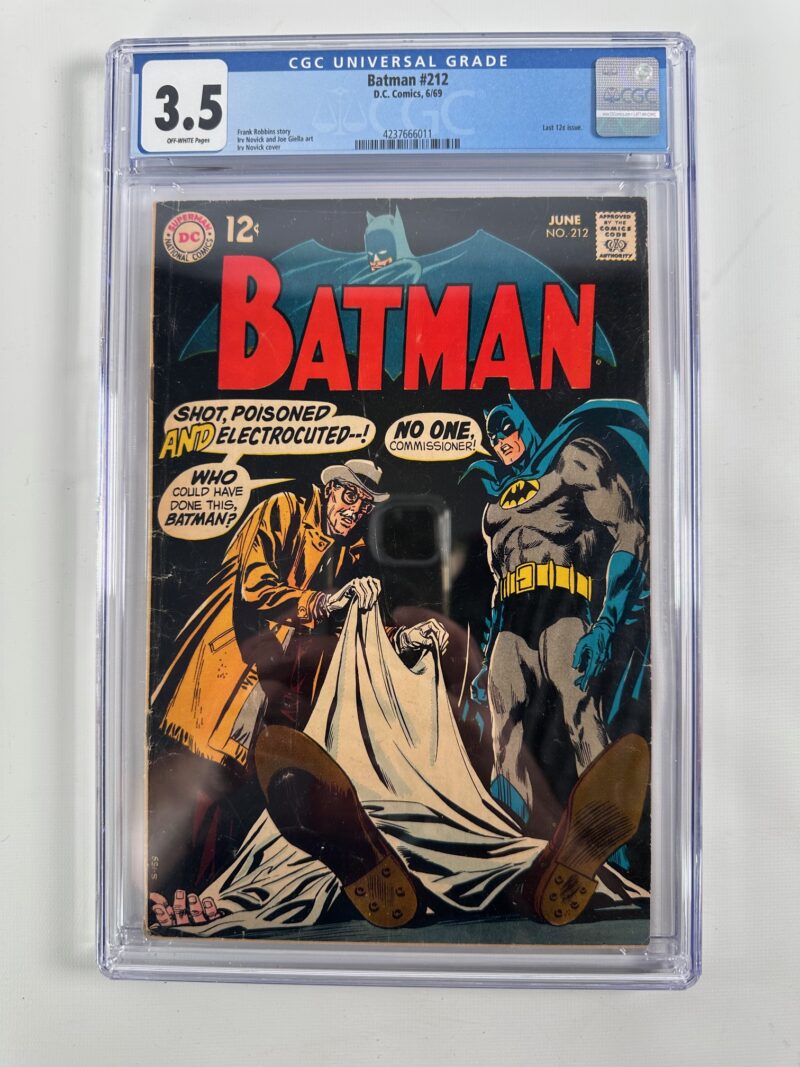 Batman Comic For Sale --#212 by D.C. Comics - Image 2