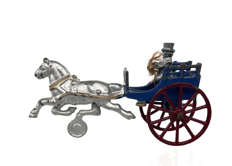 Cast Iron Horse Drawn Cart For Sale