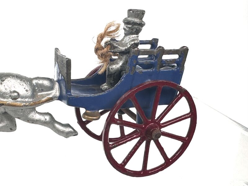 Cast Iron Horse Drawn Cart For Sale - Image 3