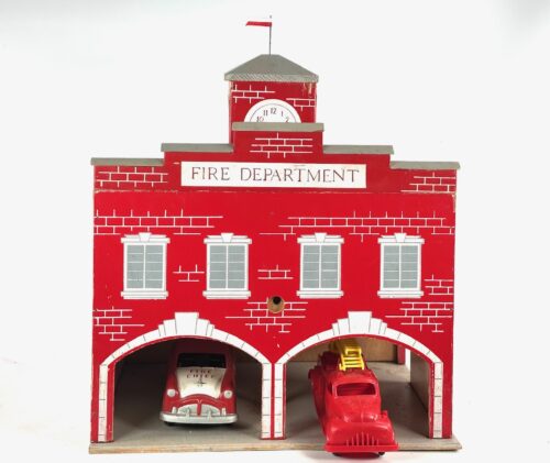 FAO Schwarz Deluxe Fire House Toy For Sale