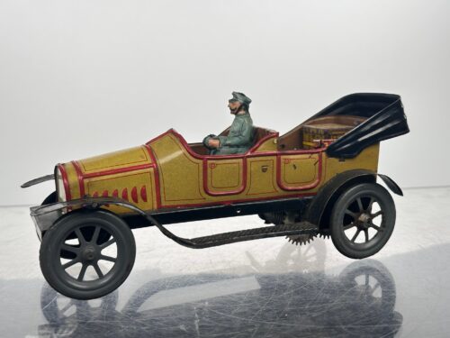 Tin toy car by Fischer of Germany. Circa 1918