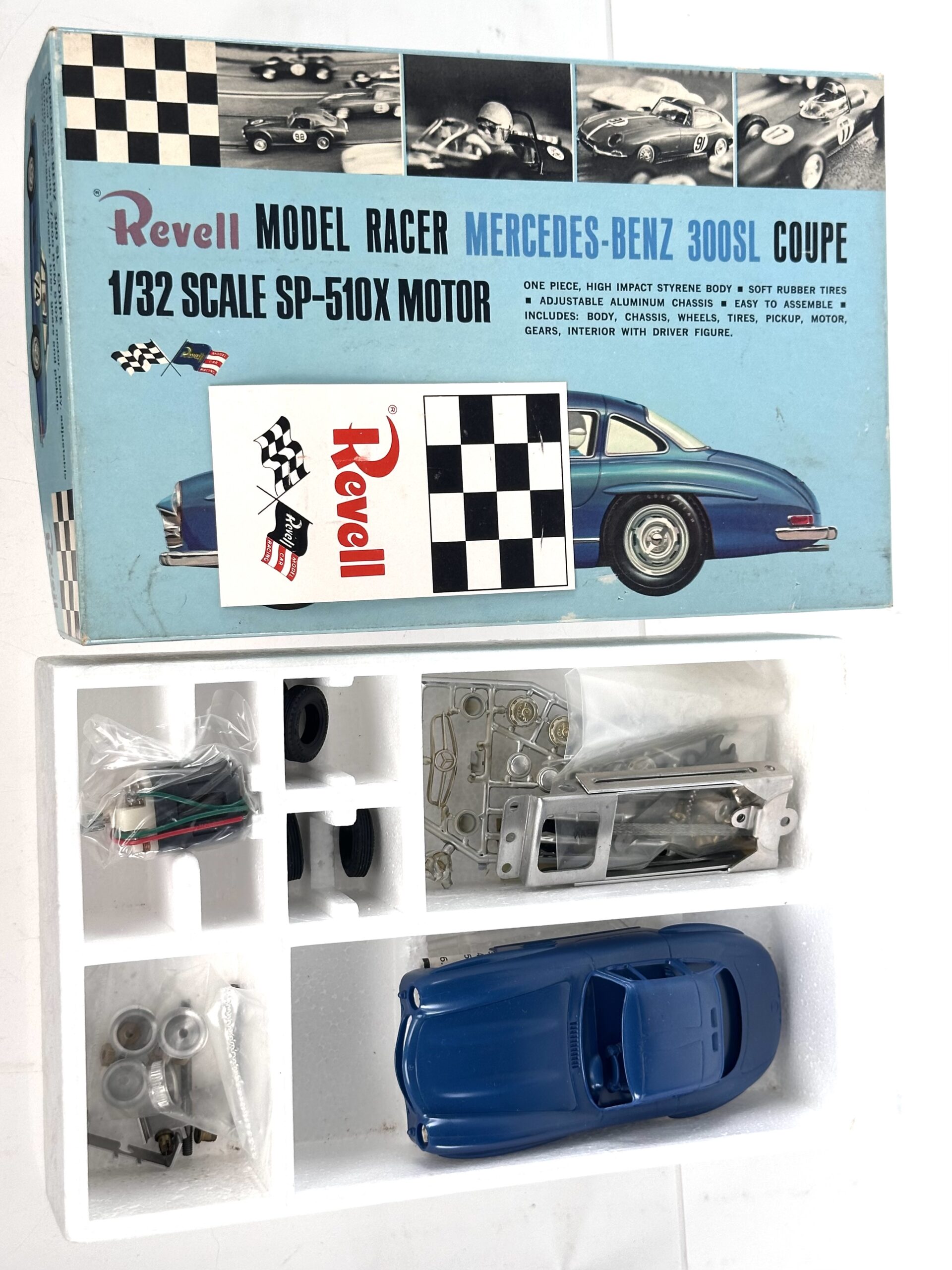 Mercedes Slot Car by Revell *SOLD* - AntiqueToys.com - Antique