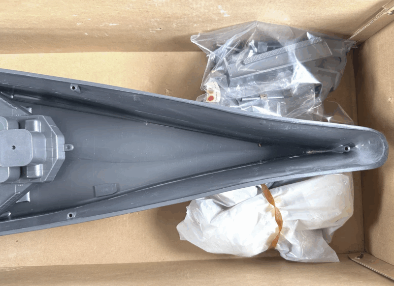 UPC Model Hull for Battleship Closeup