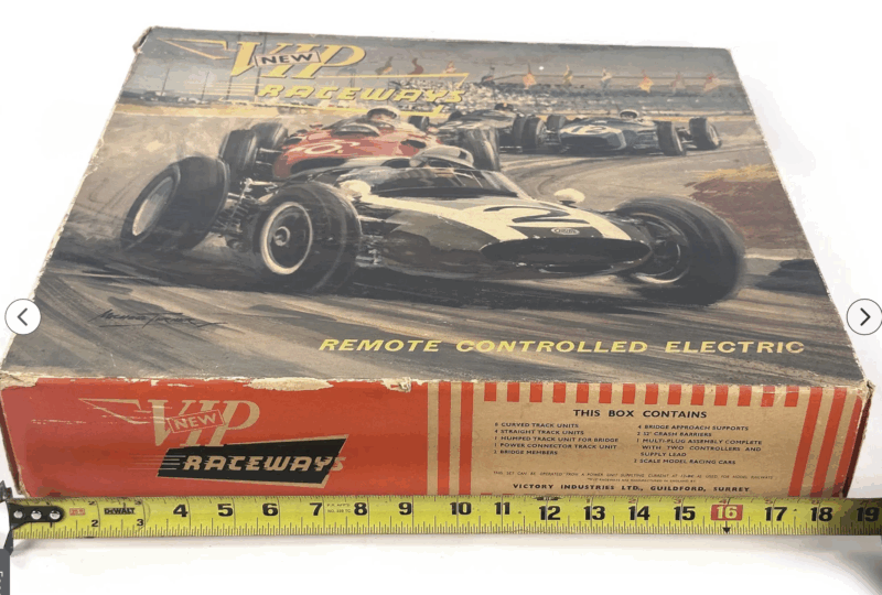 Scalextric VIP Race Track Slot Car Set for Sale - Image 5