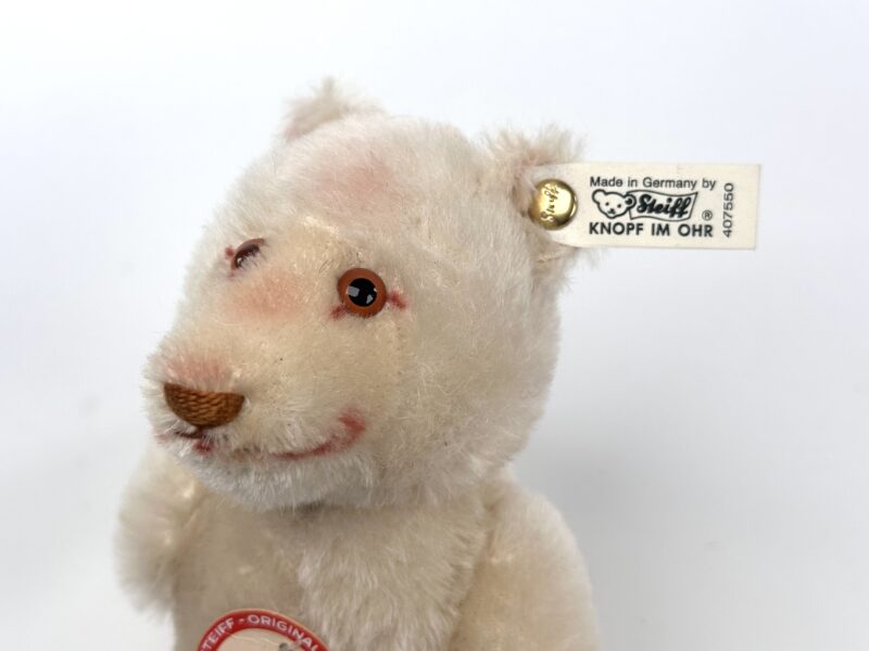 White Steiff Bear Dicky For Sale 1930 Style - Image 6