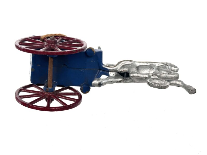 Cast Iron Horse Drawn Cart For Sale - Image 6