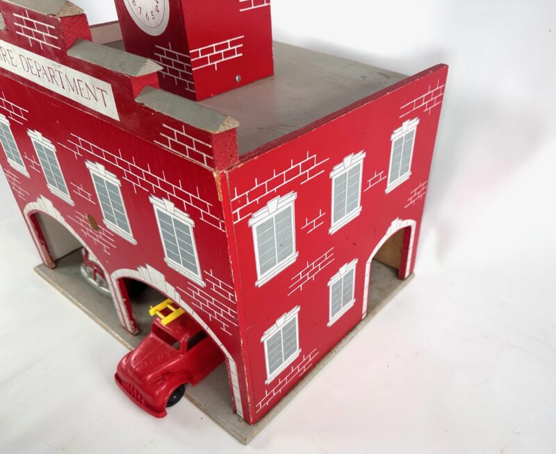 Toy firehouse sold by FAO-Schwarz