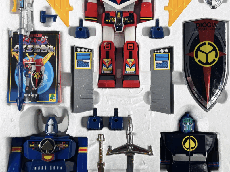 Diecast Robot Daioja DX by Clover For Sale - Image 9