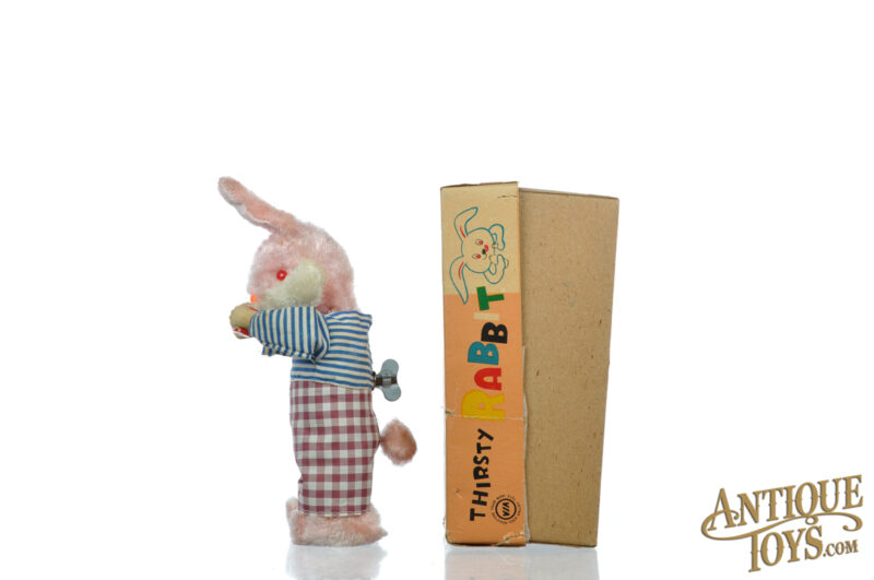 ALPS ca. 1950s Mechanical "Thirsty Rabbit" in Box for Sale - Image 5