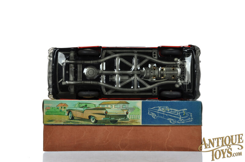 Bandai Fairlane 500 Sunliner Tin Friction Japanese Car Boxed for Sale - Image 5