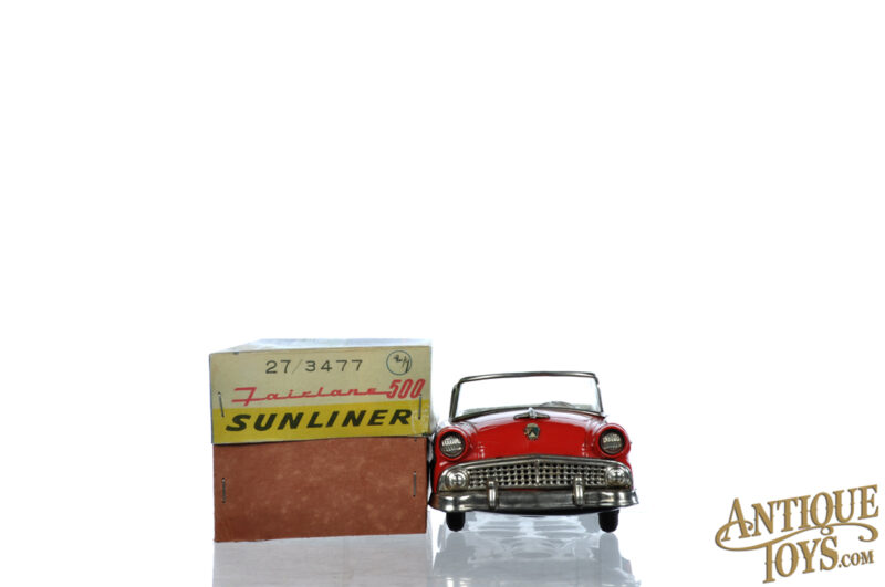 Bandai Fairlane 500 Sunliner Tin Friction Japanese Car Boxed for Sale - Image 6