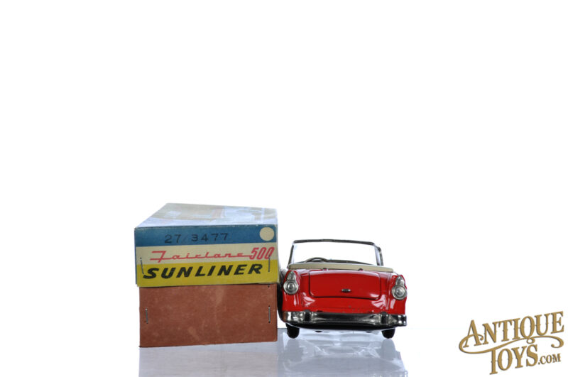 Bandai Fairlane 500 Sunliner Tin Friction Japanese Car Boxed for Sale - Image 7