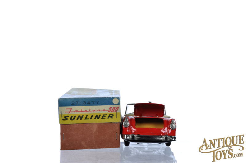 Bandai Fairlane 500 Sunliner Tin Friction Japanese Car Boxed for Sale - Image 8