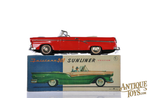 Bandai Fairlane 500 Sunliner Tin Friction Japanese Car Boxed for Sale
