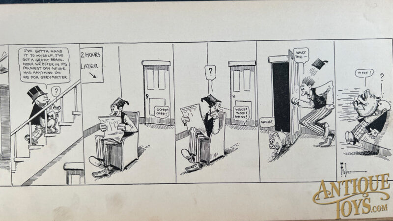 1910, 1911, 1912 The Mutt and Jeff Cartoons by Bud Fisher Books 1-3 for Sale - Image 9