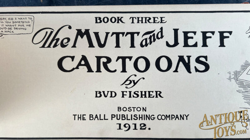 1910, 1911, 1912 The Mutt and Jeff Cartoons by Bud Fisher Books 1-3 for Sale - Image 12