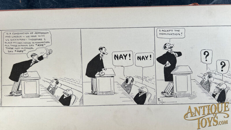1910, 1911, 1912 The Mutt and Jeff Cartoons by Bud Fisher Books 1-3 for Sale - Image 13