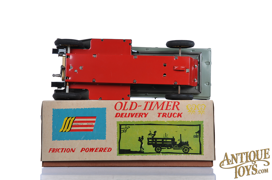 SSS【オールドタイマー セダン赤S-1209】ブリキtin toy car箱付 SSS【オールドタイマー セダン赤S-1209】ブリキtin toy car箱付