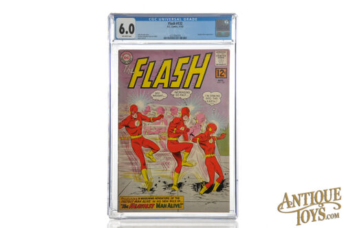 D.C. Comics 1962 Flash #132 CGC Graded Comic for Sale