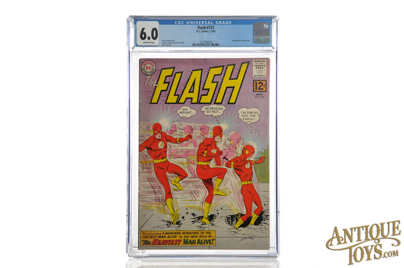 D.C. Comics 1962 Flash #132 CGC Graded Comic for Sale