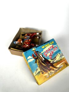 Tin Toy with box by Mikuni Japan