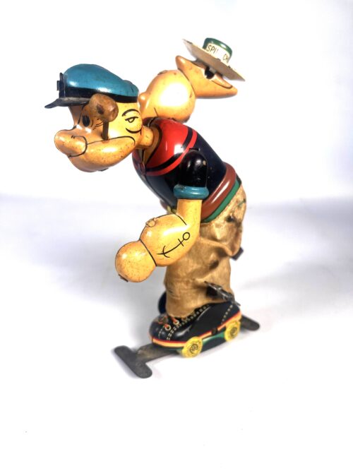 Popeye tin toy by TPS.