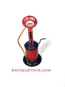U.S. Gas toy gaspump tin