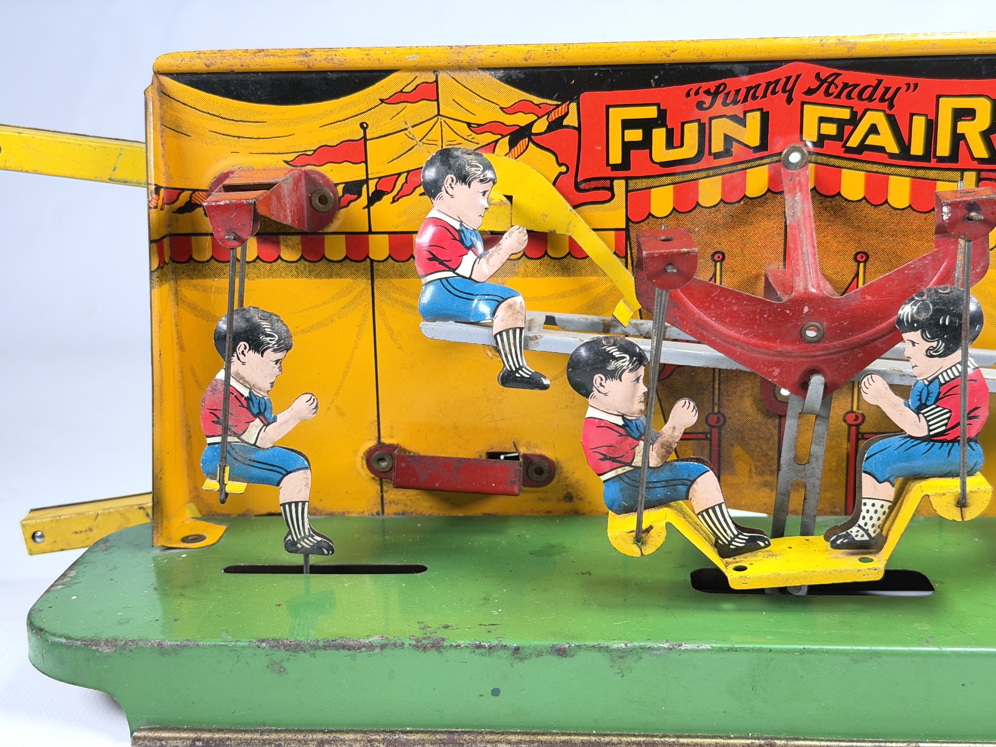 Wolverine Boy Fun Fair Tin & Pressed Steel Toy For Sale - Image 6