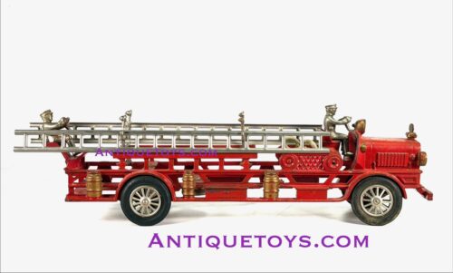 Hubley cast iron fire truck. Fire Toy for sale in iron