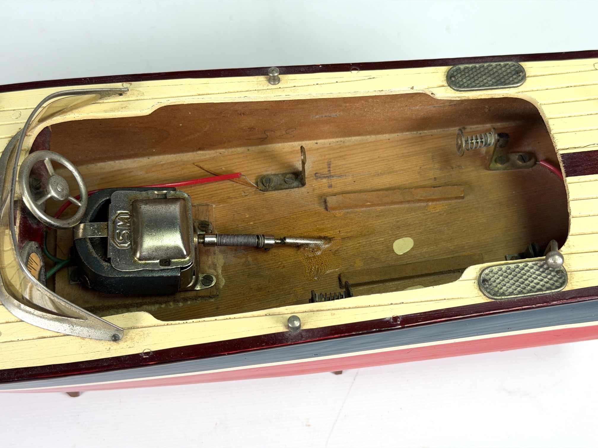 Electric Japanese 1950s Boat- SM for Sale - Image 4