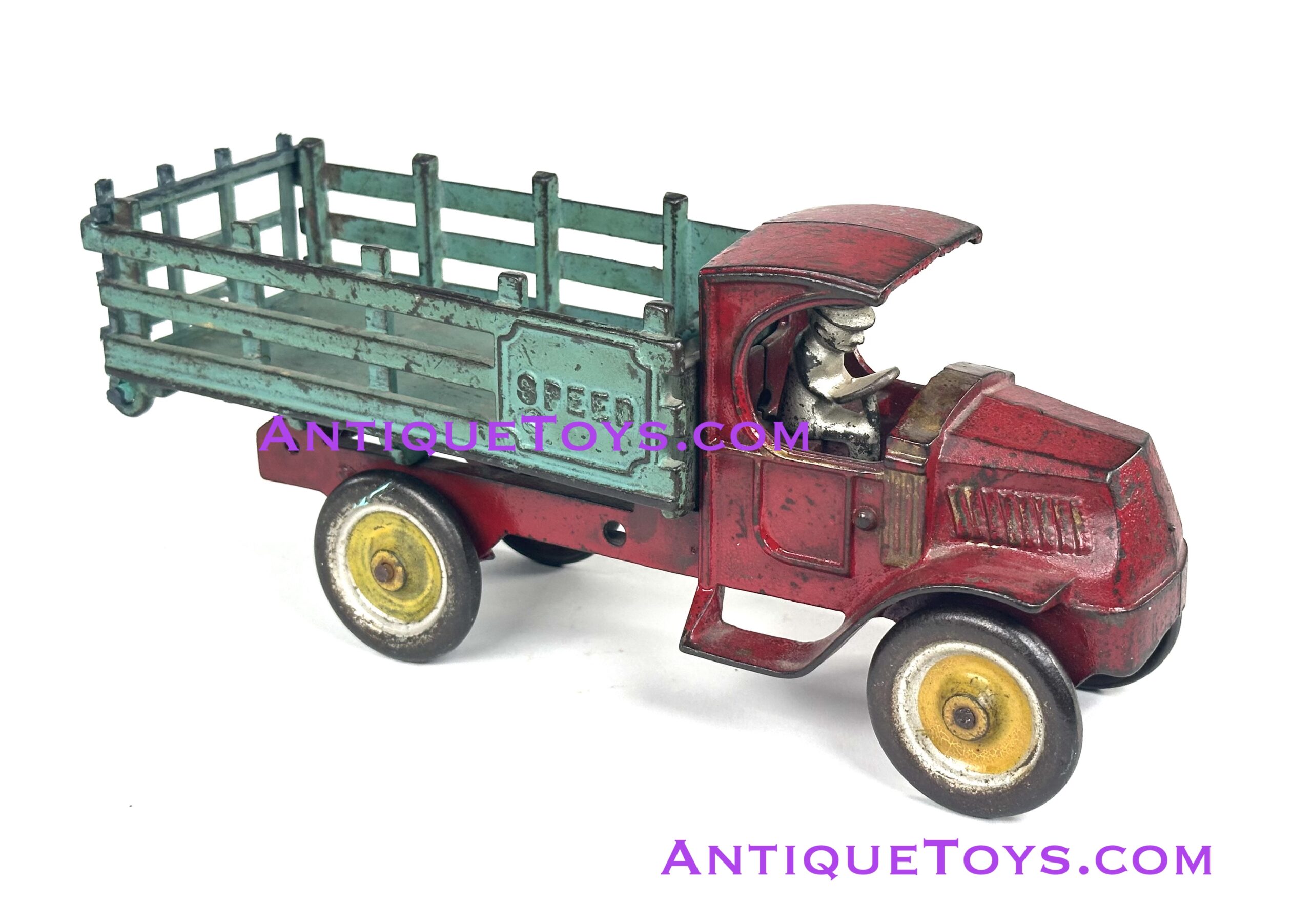 buying Kenton Toy cast iron trucks like this Speed Truck circa 1925