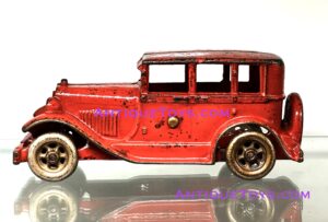 Vindex Cast Iron Pontiac. Buying Vindex toys like this cast iron car and similar trucks, farm toys, and planes.