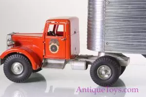 Smith Miller Aluminium Truck Toy with Trailer
